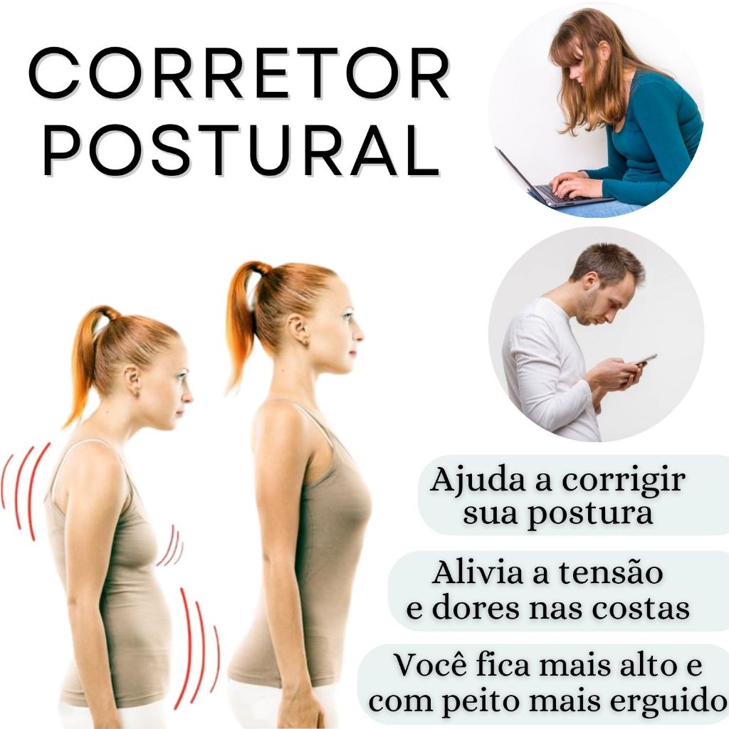 Corretor Postural - Coluna e Ombros