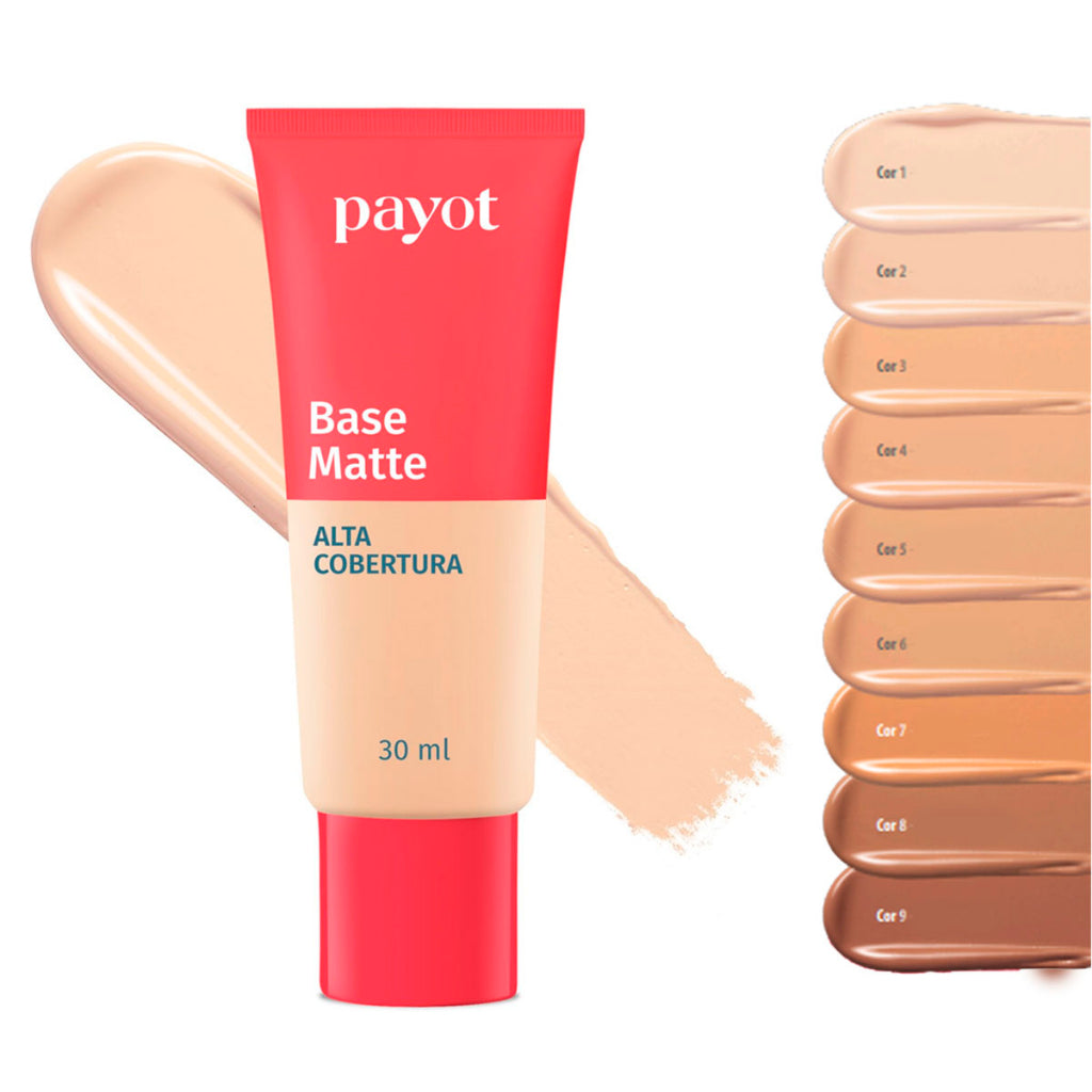 Base Payot Matte – Alta Cobertura (Substituta Boca Rosa)