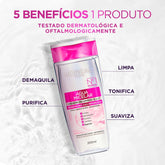 Água Micelar L'Oréal Paris - Solução de Limpeza 5 em 1