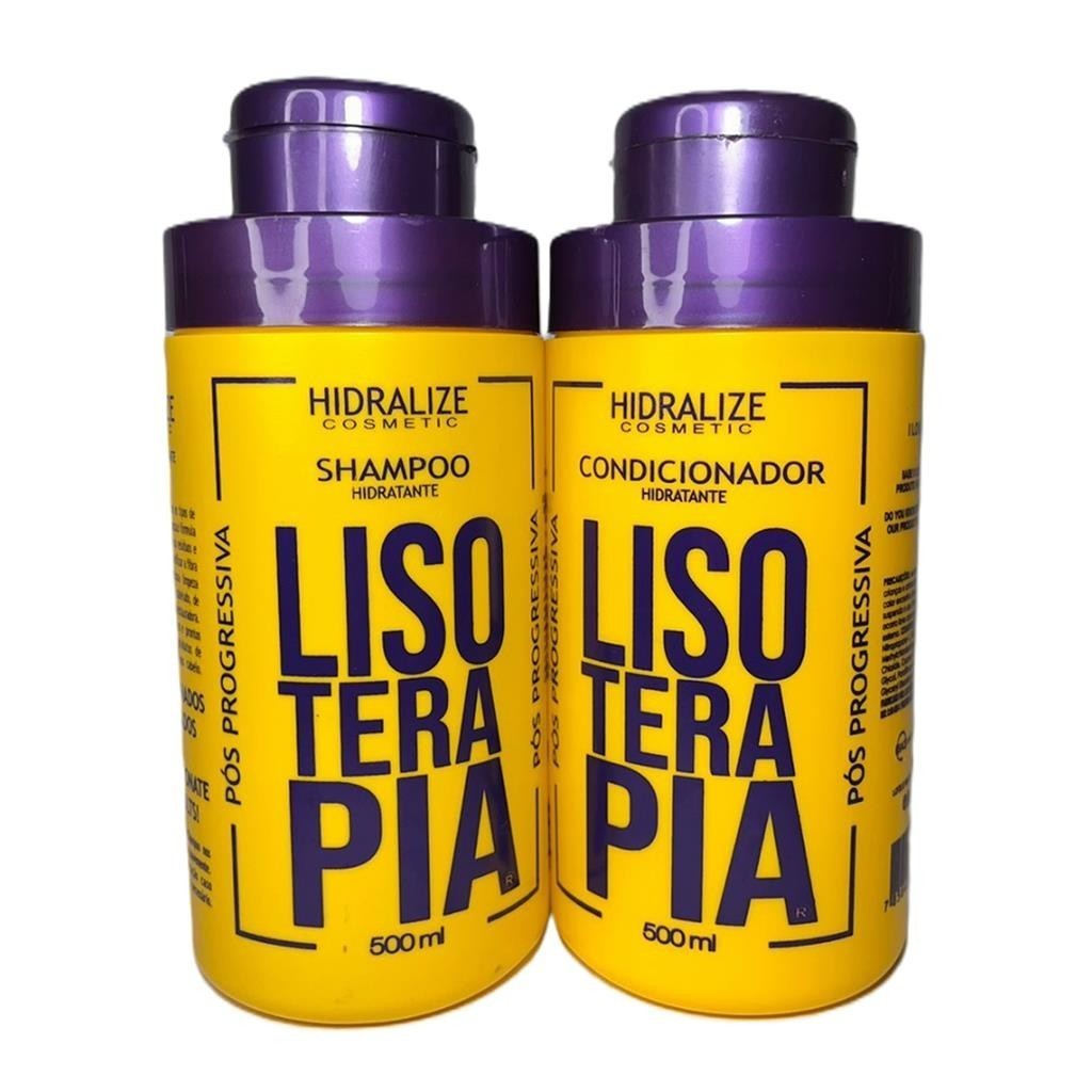 Kit Shampoo e Condicionador Hidralize - Lisoterapia Pós Quimica